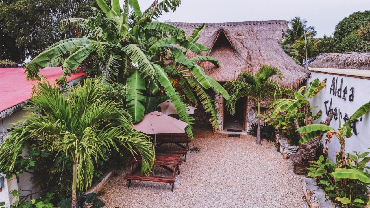 فندق Aldea Che-Eek , Con Acceso A Un Club De Playa Privado باكالار المظهر الخارجي الصورة