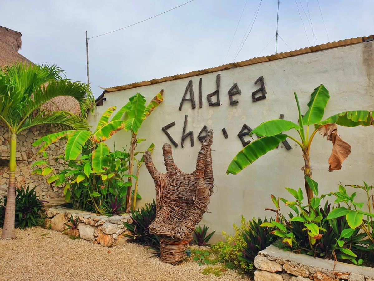 فندق Aldea Che-Eek , Con Acceso A Un Club De Playa Privado باكالار المظهر الخارجي الصورة