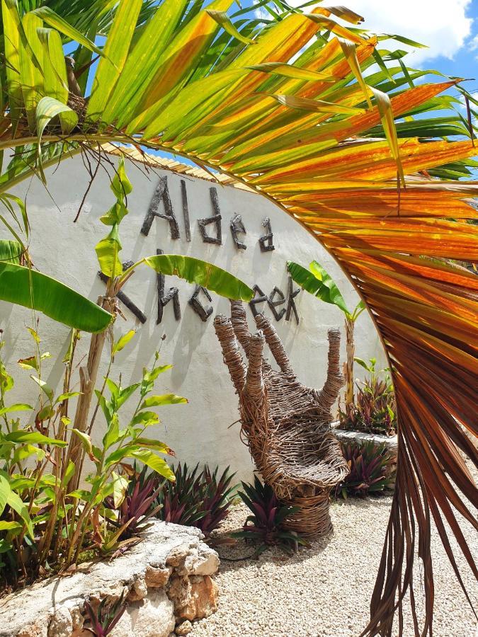 فندق Aldea Che-Eek , Con Acceso A Un Club De Playa Privado باكالار المظهر الخارجي الصورة